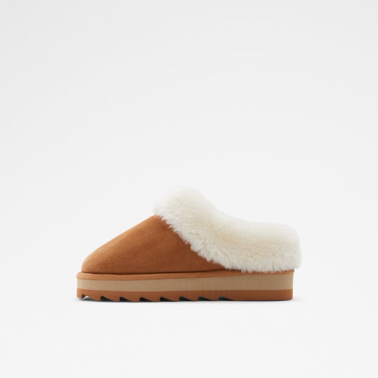 Cognac Aldo Ethaynad Women's Slippers | Nw6EUIpl