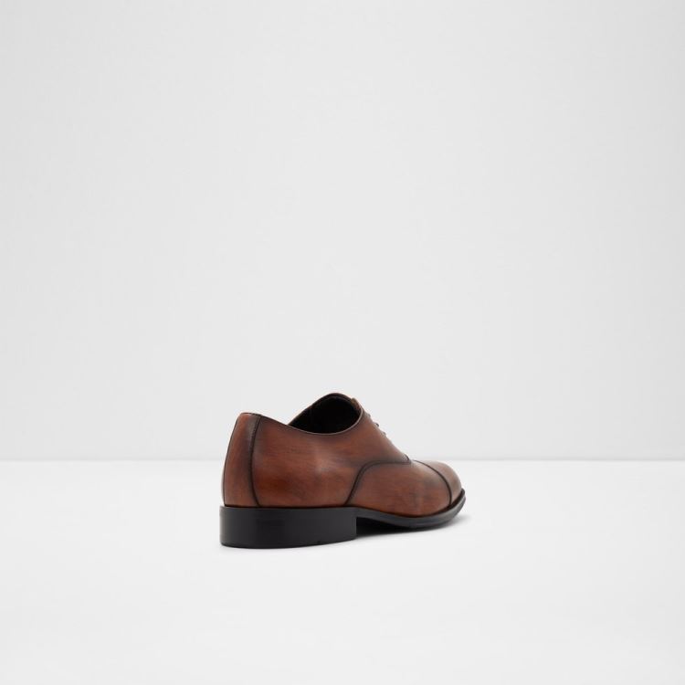 Cognac Aldo Gwilawin Men's Dress Shoes | arNSDKGM