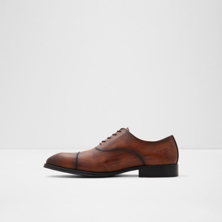 Cognac Aldo Gwilawin Men's Dress Shoes | arNSDKGM