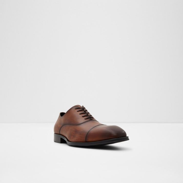 Cognac Aldo Gwilawin Men's Dress Shoes | arNSDKGM