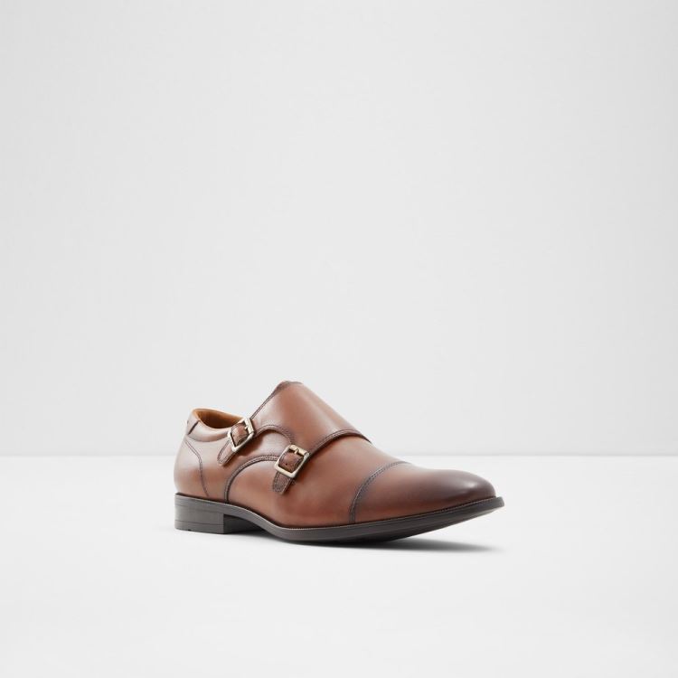 Cognac Aldo Holtlanflex Men's Dress Shoes | SjQIlOgD