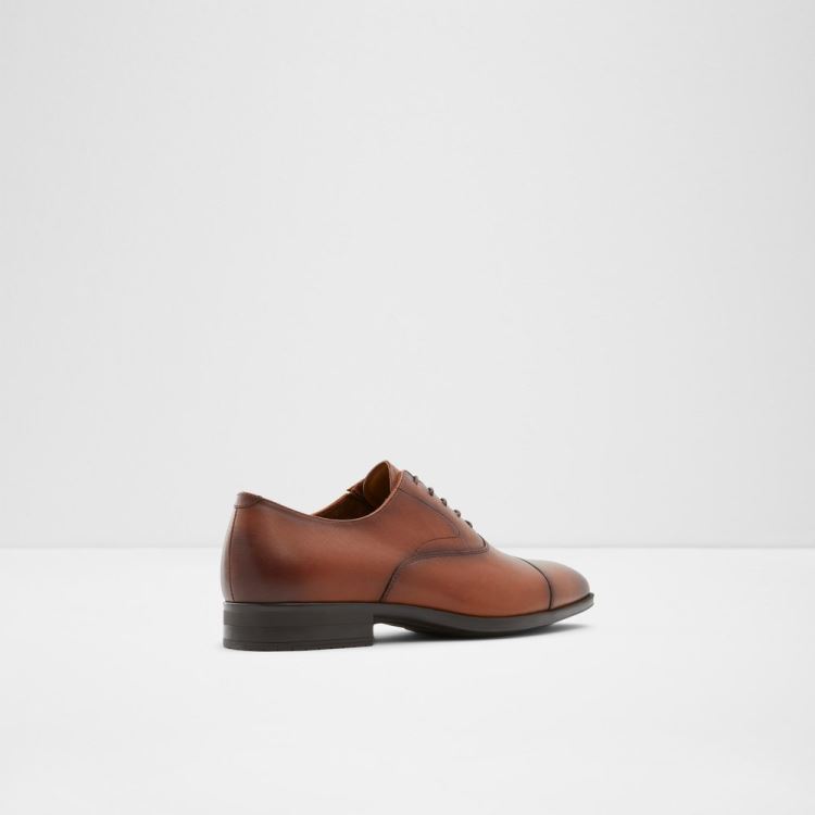 Cognac Aldo Miraylle Men's Dress Shoes | ZMKIpd7T