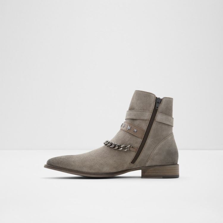 Dark Beige Aldo Siringo Men's Boots | xqHjVPNW