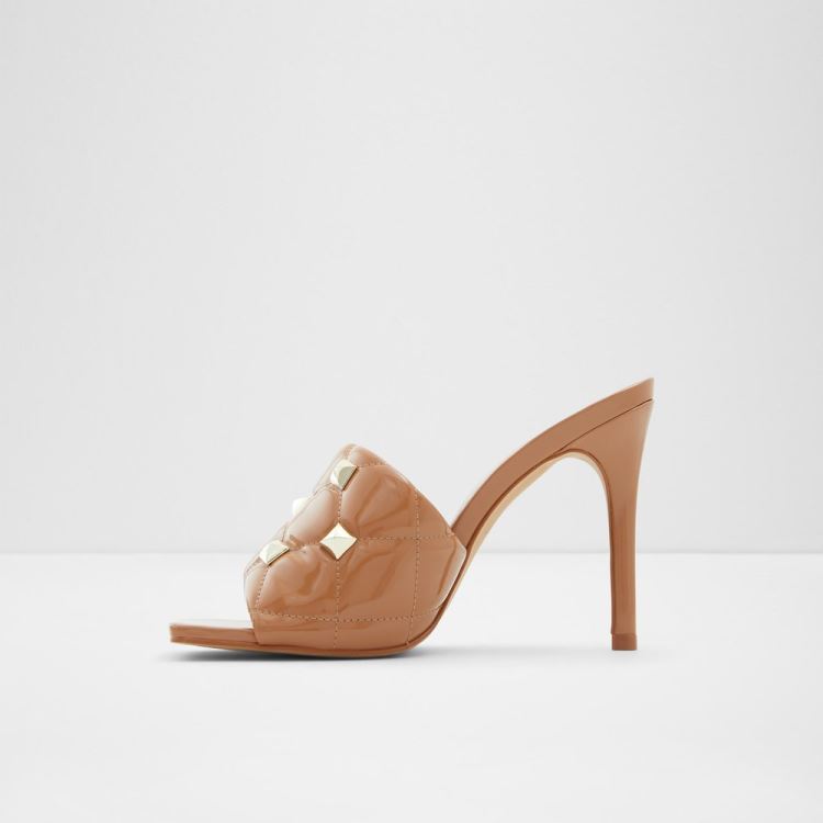 Dark Beige Aldo Zaesa Women's Dress Sandals | aKWsuF6l