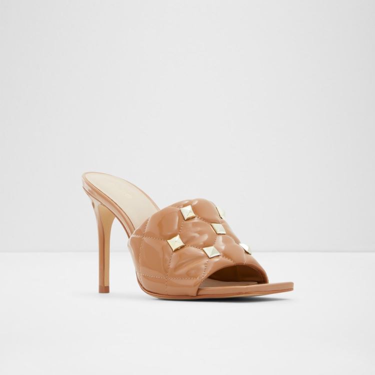 Dark Beige Aldo Zaesa Women's Dress Sandals | aKWsuF6l