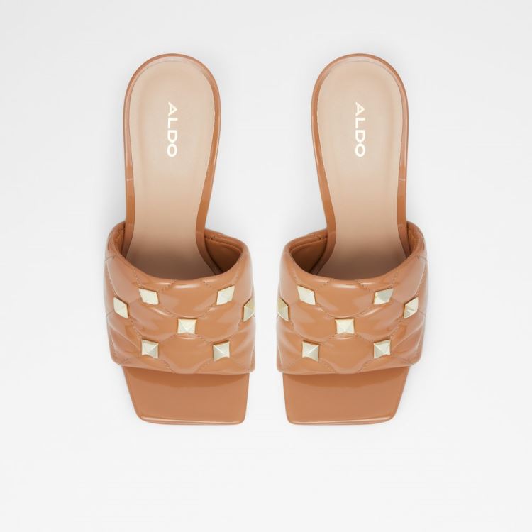 Dark Beige Aldo Zaesa Women's Dress Sandals | aKWsuF6l