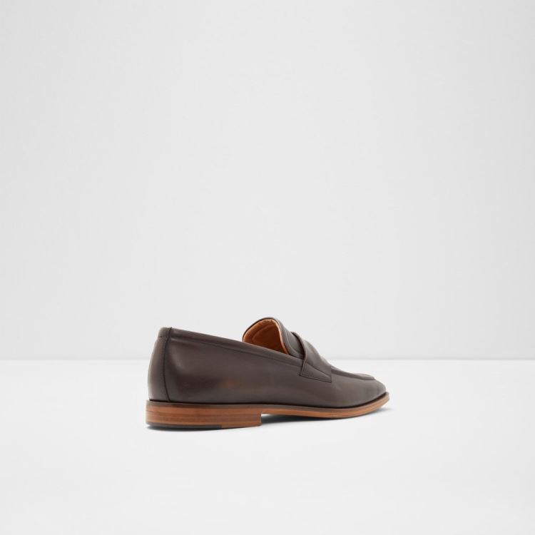 Dark Brown Aldo Bronson Men's Dress Shoes | XIfMAq4E