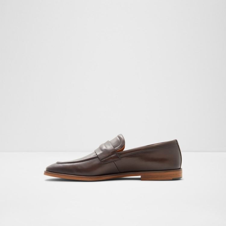 Dark Brown Aldo Bronson Men's Dress Shoes | XIfMAq4E