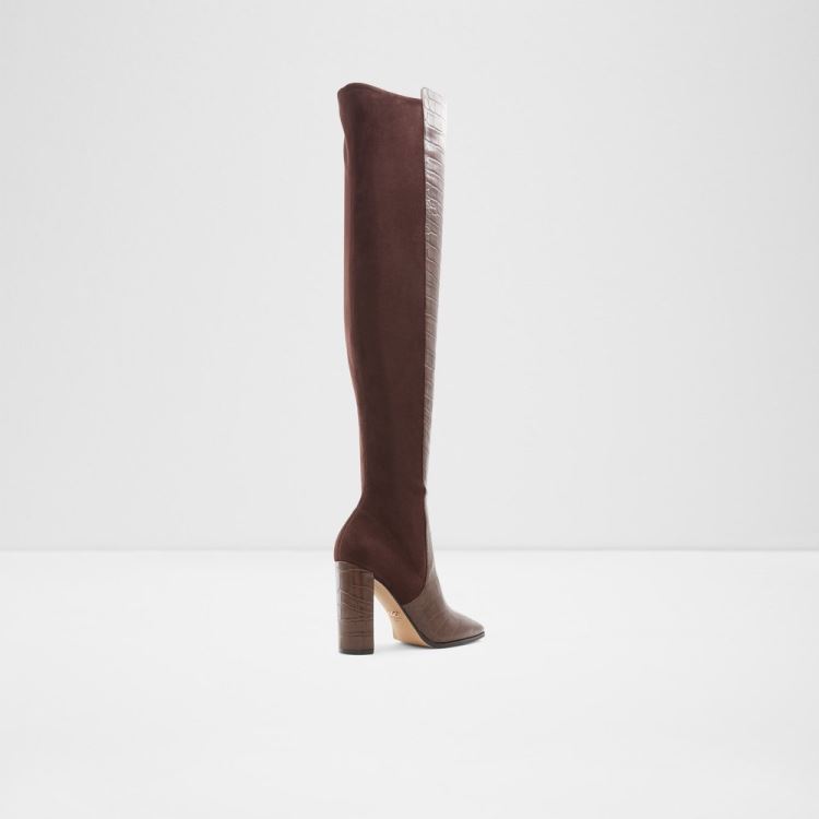 Dark Brown Aldo Choan Women's Boots | zJe4RbKw