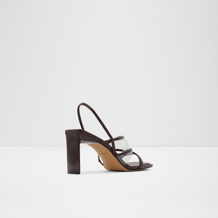 Dark Brown Aldo Jennifer Women's Sandals | cc30x9c2