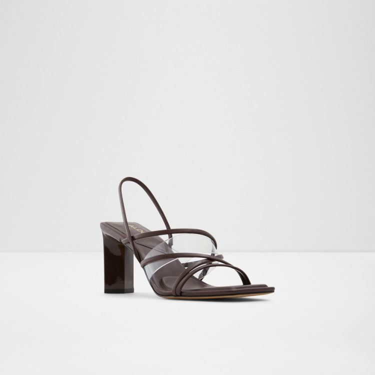 Dark Brown Aldo Jennifer Women's Sandals | cc30x9c2