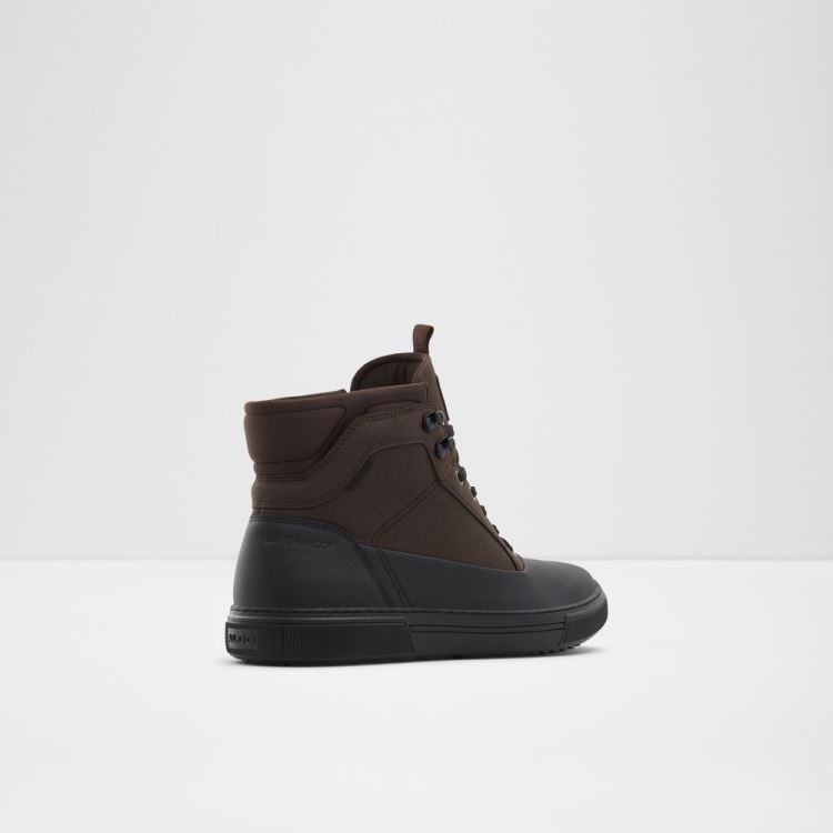 Dark Brown Aldo Moyston Men's Boots | yEPq0IRa