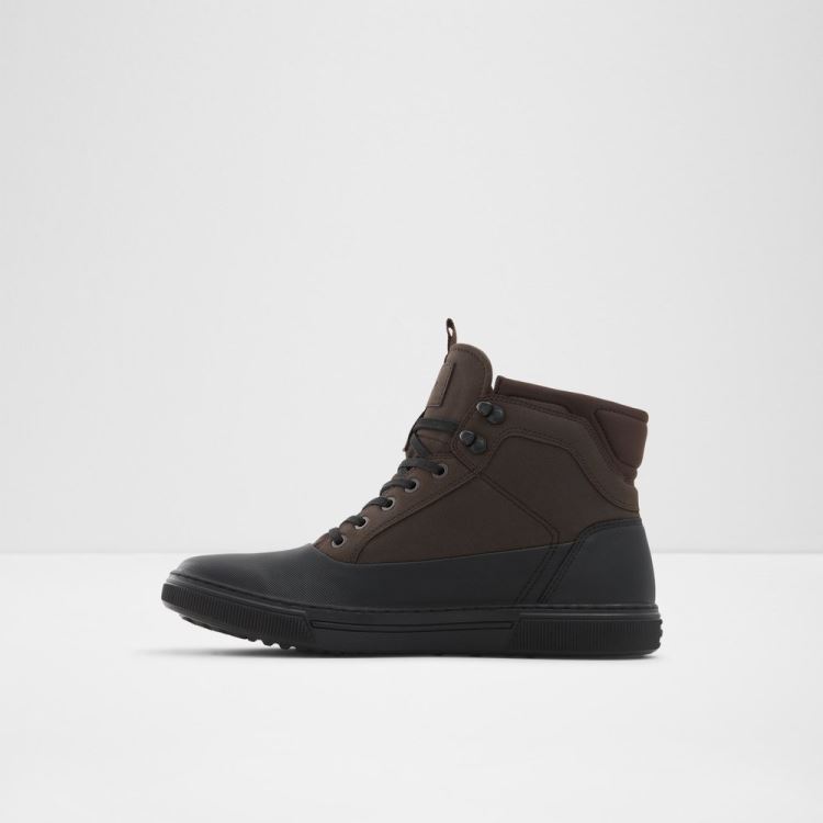 Dark Brown Aldo Moyston Men's Boots | yEPq0IRa