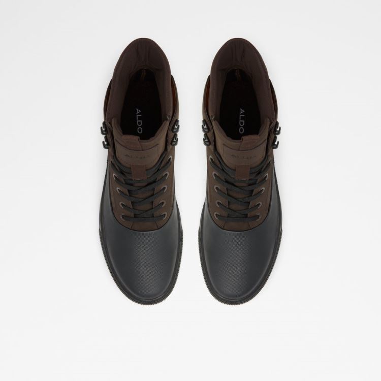 Dark Brown Aldo Moyston Men's Boots | yEPq0IRa