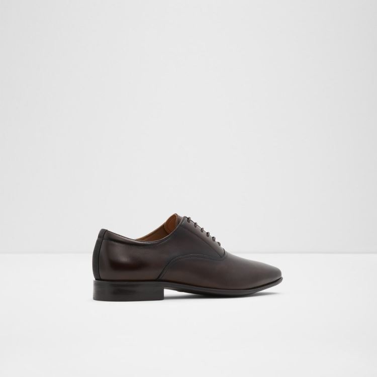 Dark Brown Aldo Nathon Men's Oxfords Shoes | RDNxKJFC