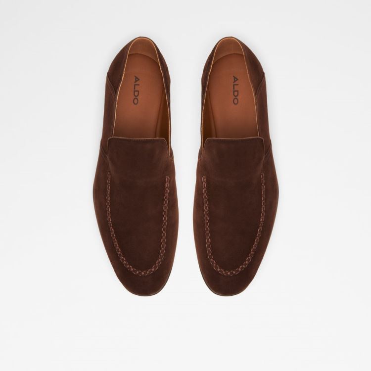 Dark Brown Aldo Salaman Men's Dress Shoes | y5hlyAOe