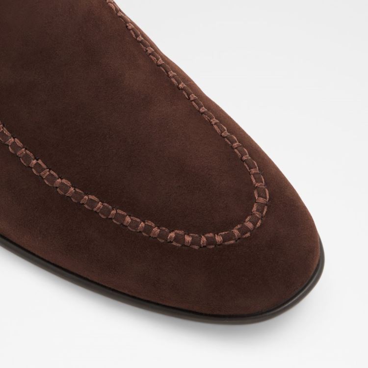 Dark Brown Aldo Salaman Men's Slip On | fTcraOeD