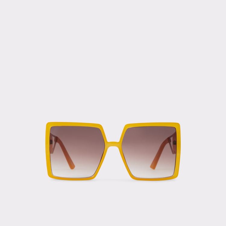 Dark Yellow Aldo Annerelia Women\'s Sunglasses | 6MQmKcFE