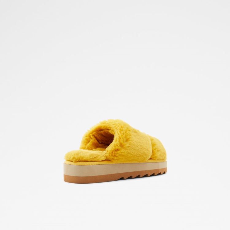 Dark Yellow Aldo Gaismas Women's Slippers | eivx3WPR