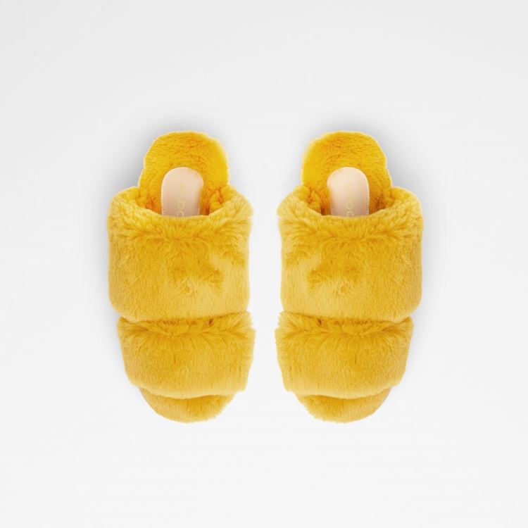 Dark Yellow Aldo Gaismas Women's Slippers | eivx3WPR