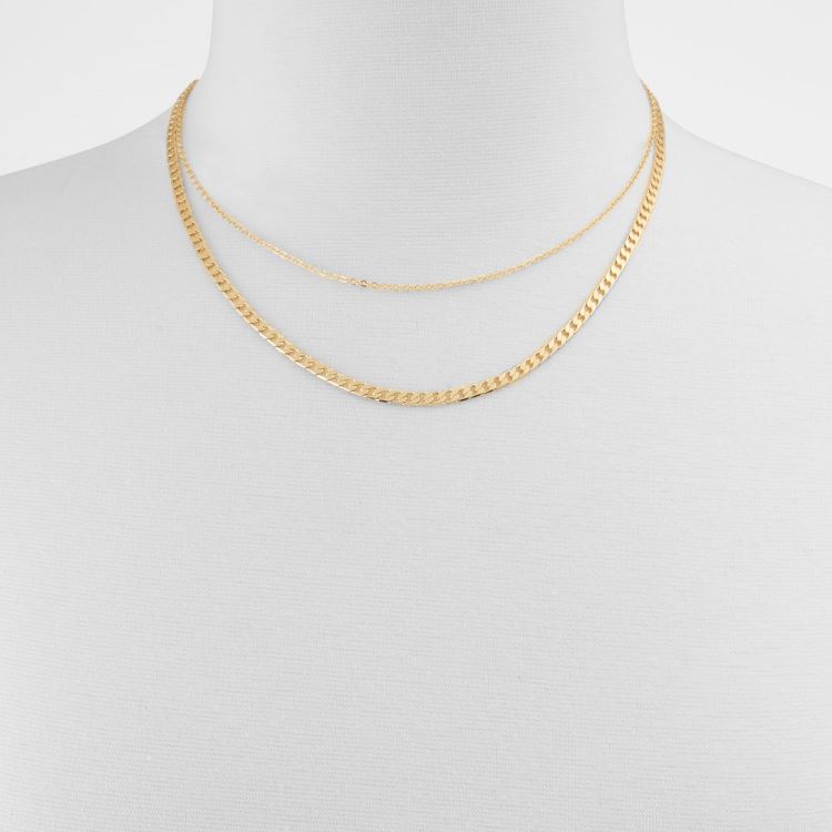 Gold Aldo Anida Women's Necklace | asCZOUKH