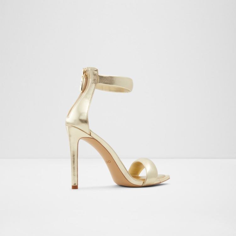 Gold Aldo Contesa Women's Heels | XJxBCIfz