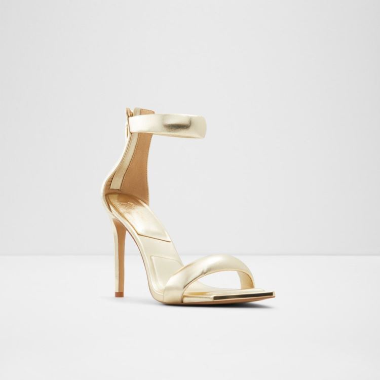 Gold Aldo Contesa Women's Heels | XJxBCIfz