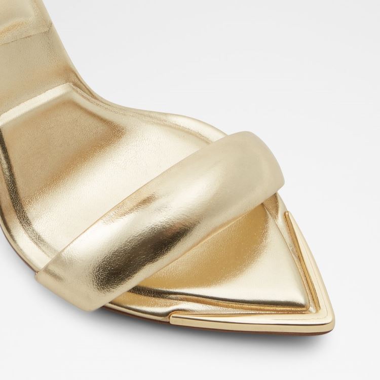 Gold Aldo Contesa Women's Heels | XJxBCIfz