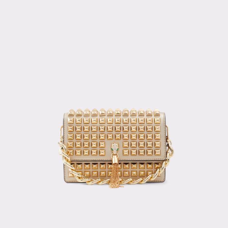 Gold Aldo Gorgia Women\'s Clutch Bag | khKp3DR6