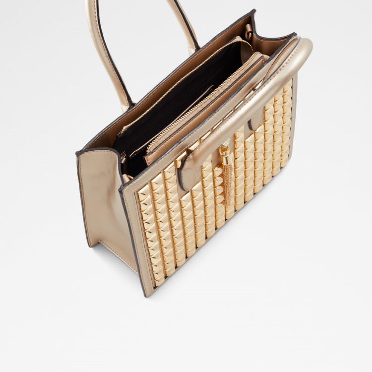 Gold Aldo Ladonia Women's Tote Bags | ZCmDbcav