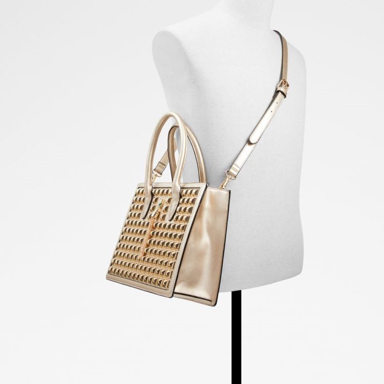 Gold Aldo Ladonia Women's Tote Bags | ZCmDbcav