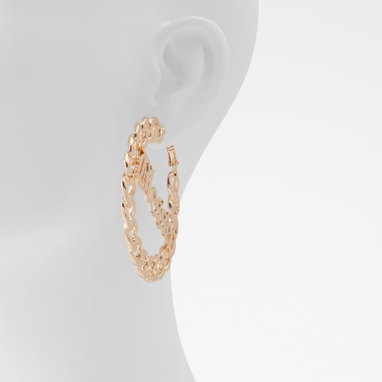 Gold Aldo Nobellaan Women's Earrings | H6IosFPV