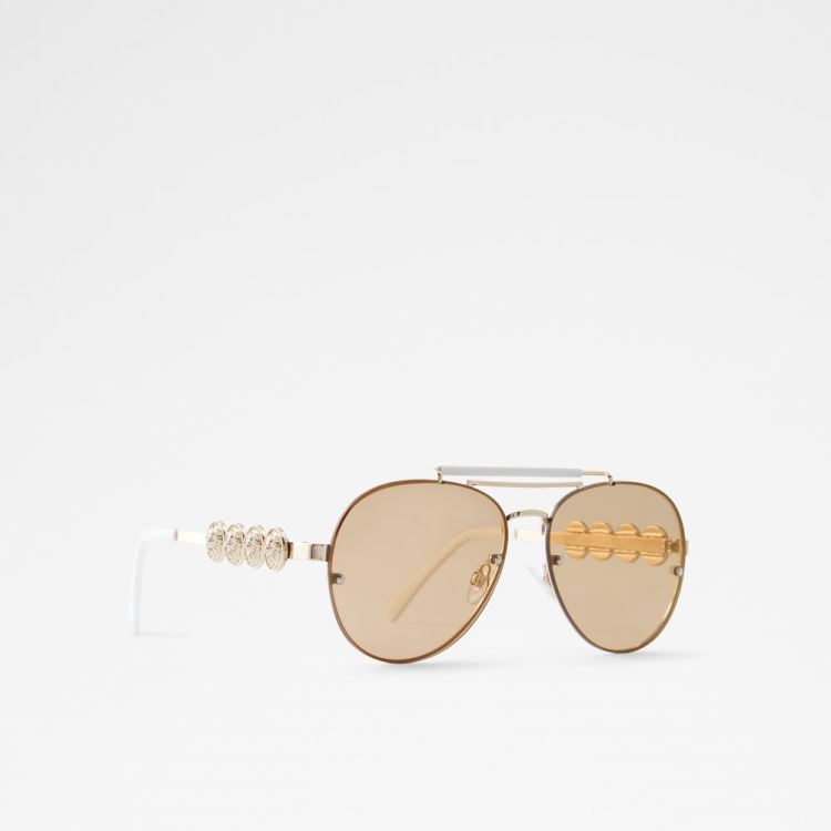 Gold Aldo Unoe Women's Sunglasses | BcgKADOQ