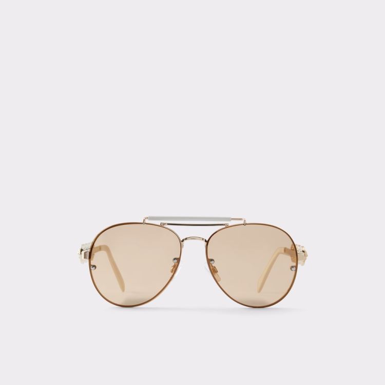 Gold Aldo Unoe Women\'s Sunglasses | BcgKADOQ