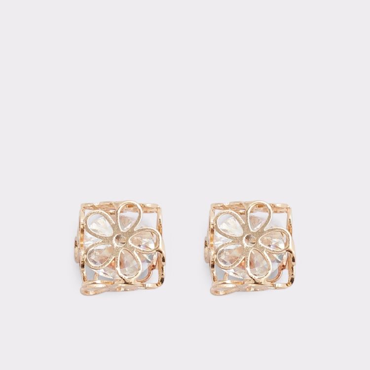 Gold-Clear Multi Aldo Schuma Women\'s Earrings | MDHGYcnH