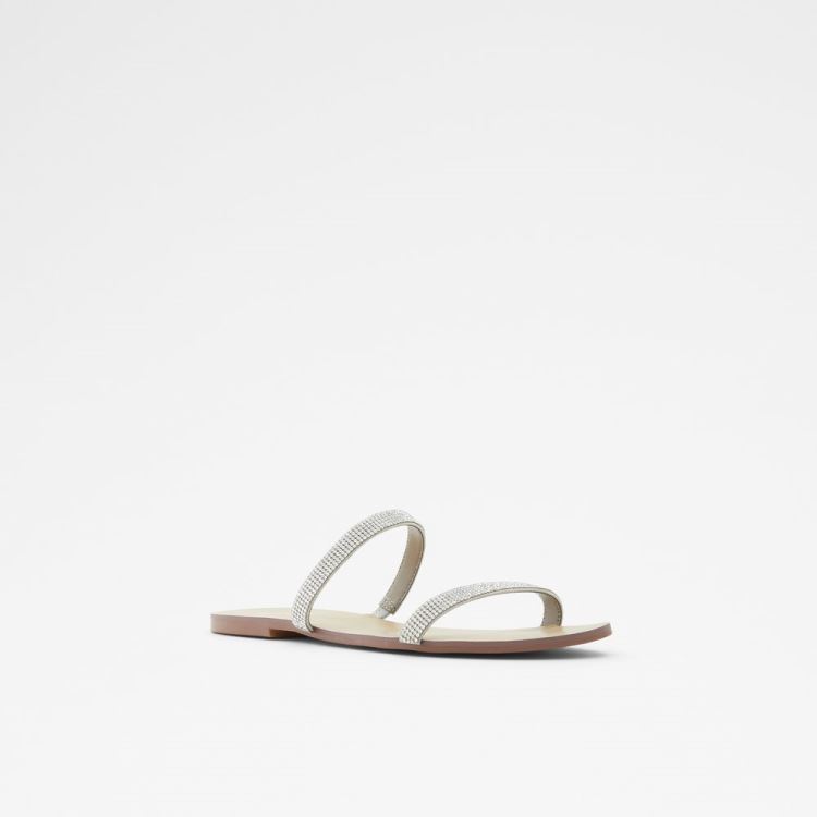 Gray Aldo Crelallan Women's Flat Sandals | 7rJXrTnf