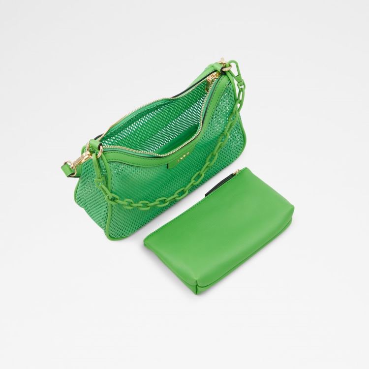 Green Aldo Nanalaeriel Women's Shoulder Bags | unxIeNpL