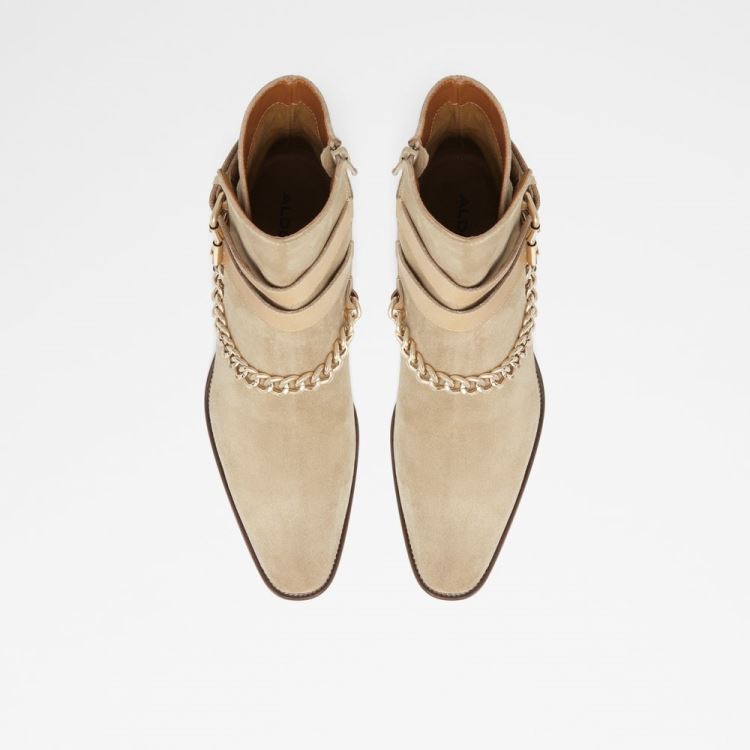 Light Beige Aldo Eolophus Men's Boots | yb3ci0NB