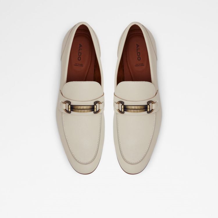 Light Beige Aldo Monetto Men's Loafers | janw9lxu