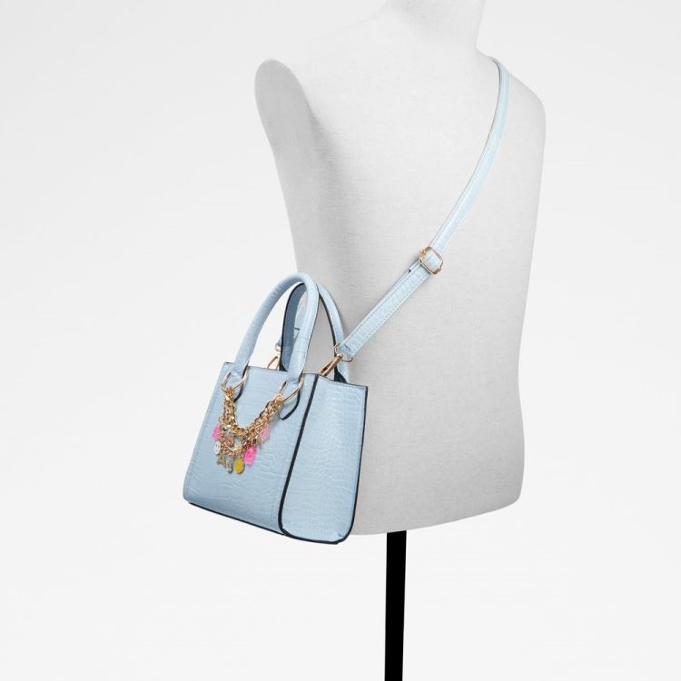 Light Blue Aldo Galpal Women's Crossbody Bags | upxS8y1d