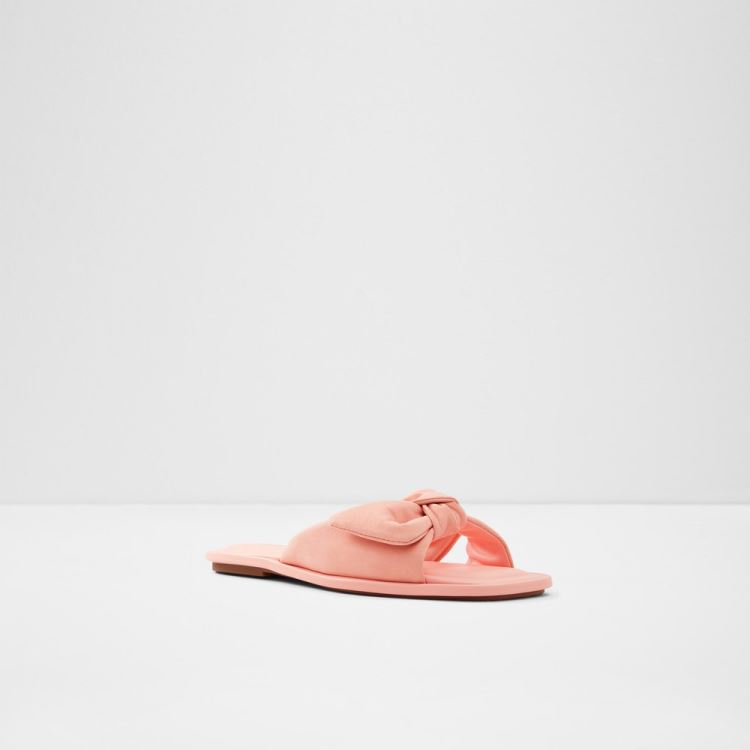 Light Orange Aldo Peony Women's Flat Sandals | nlHwKTmt