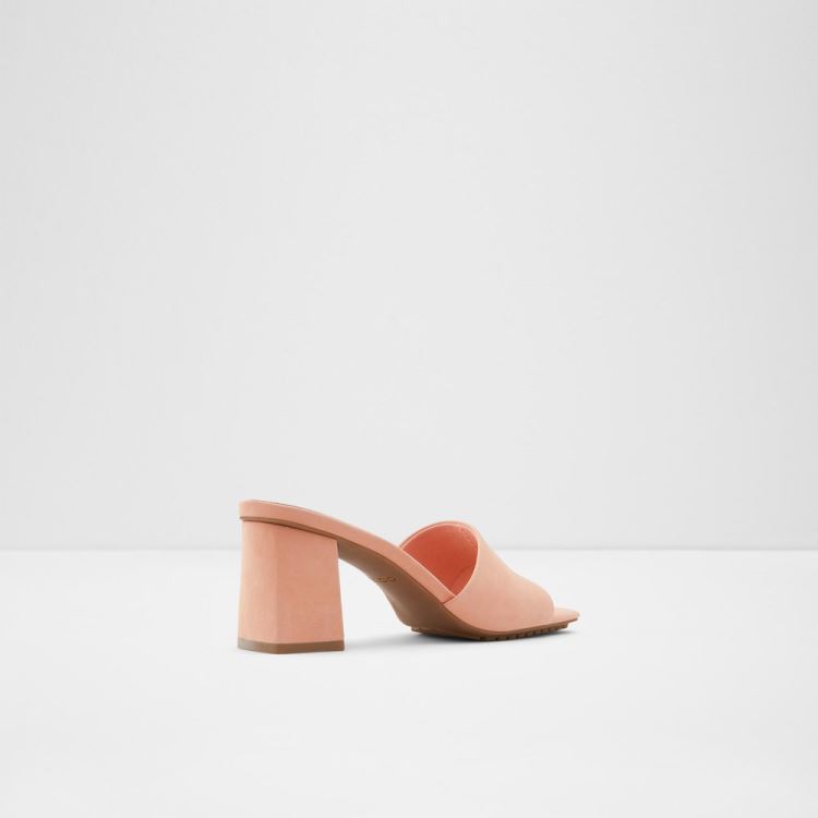 Light Orange Aldo Velalith Women's Mules | wmKRHr2x