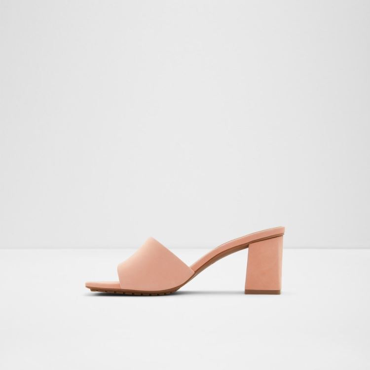 Light Orange Aldo Velalith Women's Mules | wmKRHr2x