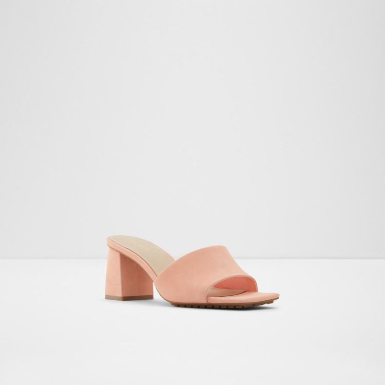 Light Orange Aldo Velalith Women's Mules | wmKRHr2x