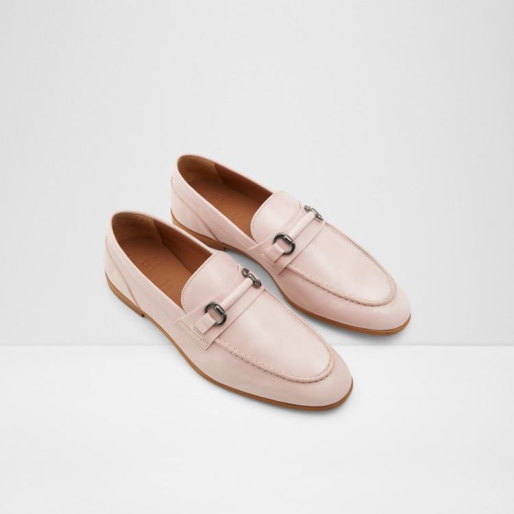 Light Pink Aldo Violettes Men's Loafers | 9n3ZAaeG