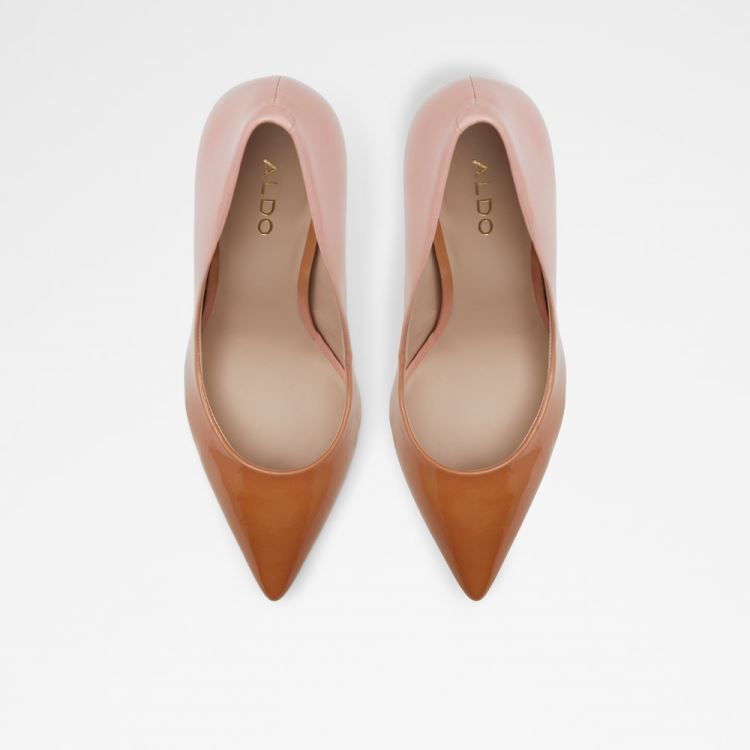 Medium Brown Aldo Stessy Women's Pumps | MfOTU3UV