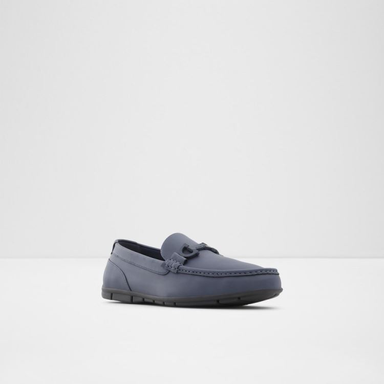 Navy Aldo Orlovoflex Men's Loafers | 2wFezsIl