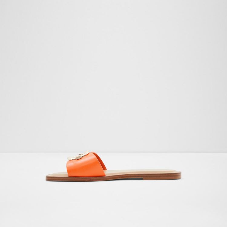 Orange Aldo Glaeswen Women's Flat Sandals | mMidxiQN