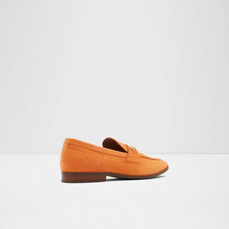 Orange Aldo Monetto Men's Loafers | CmRlEVYC