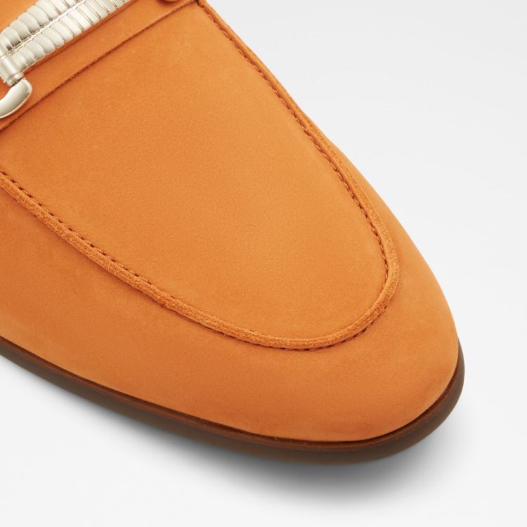 Orange Aldo Monetto Men's Loafers | CmRlEVYC